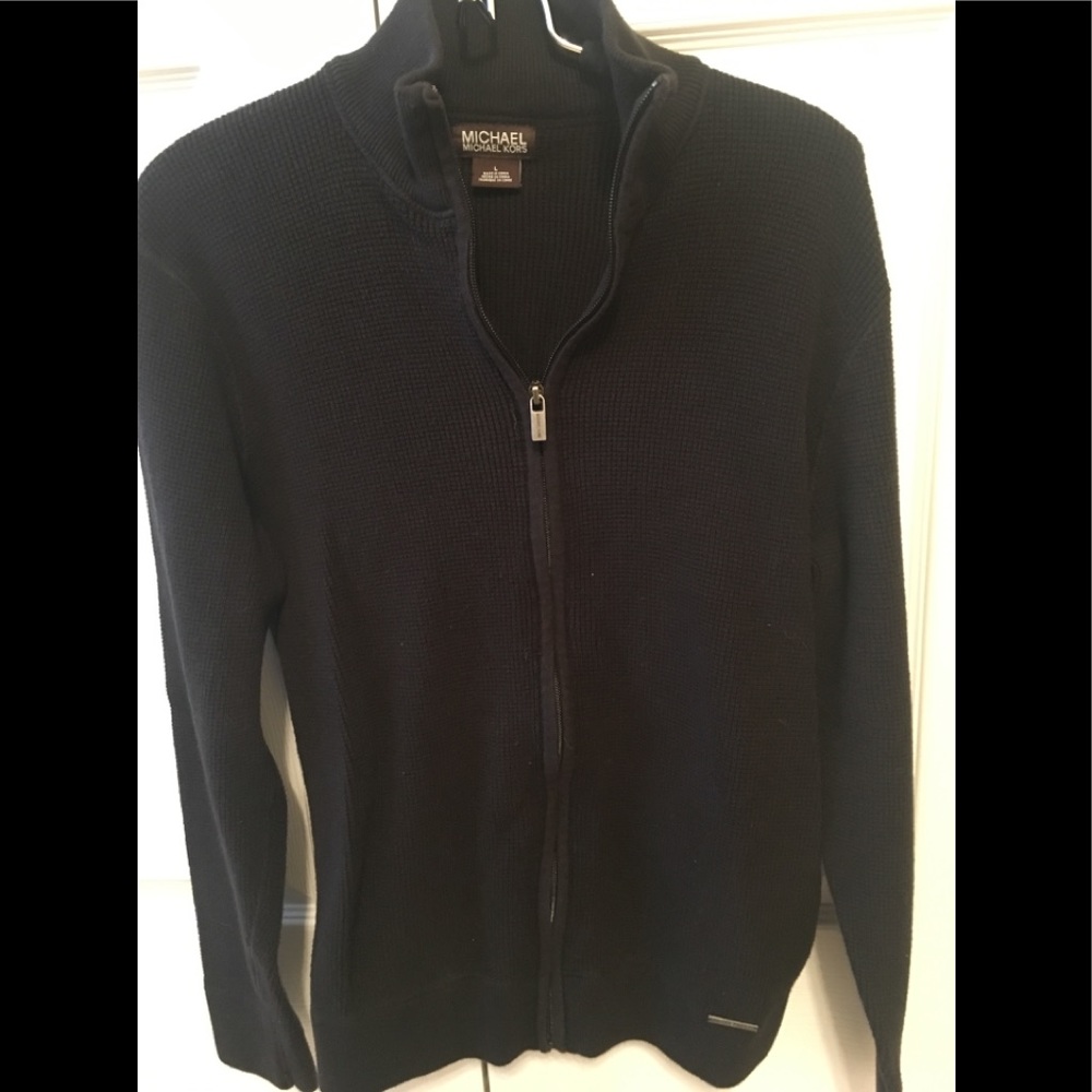 Michael Kors Zip-Up Sweater